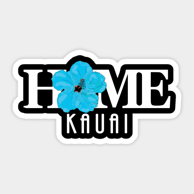 HOME Kauai Sticker by Hawaii